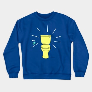 Toilet Crewneck Sweatshirt